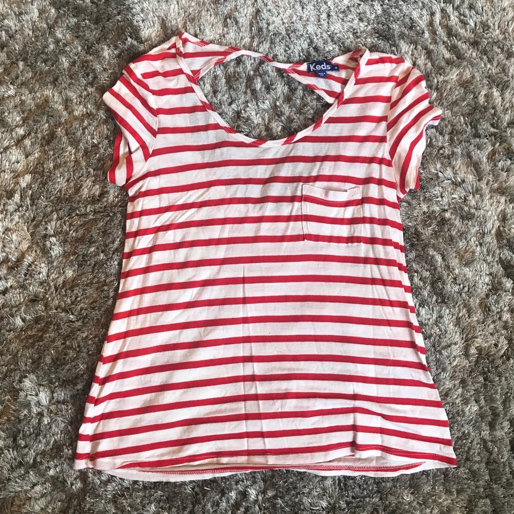 Open Back Tee